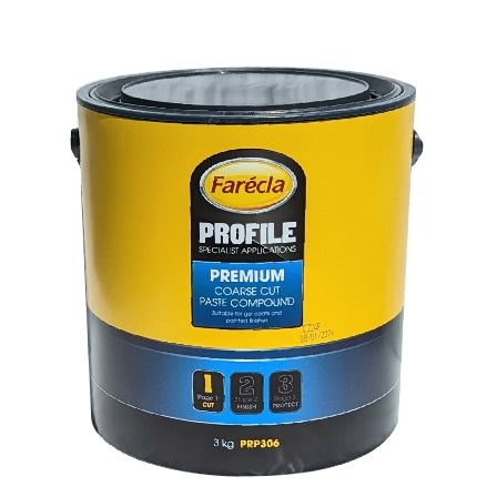 Farecla Profile Premium Coarse Cut Paste Compound, 3kg, PRP306, 2