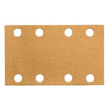 Mirka 3" x 5" Gold 8-Hole Grip Vacuum File Board, 23-688 Series, 2