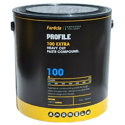 Farecla Profile 100 Extra Heavy Cut Paste Compound, 3kg, PRE306