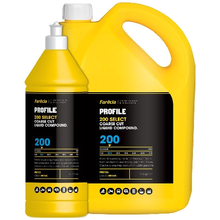 Farecla Profile 200 Select Coarse Cut Liquid Compound Collection