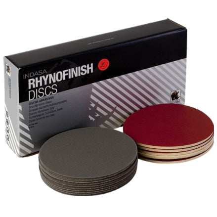 Indasa 3" Rynofinish Microfine Foam Finishing Discs, 320-3000