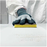 Indasa Rhyno Sponge Double Sided Hand Sanding Pads In Use Image, 2