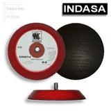 Indasa 3" Solid Grip Backup Pad, 3200x1/4, 3