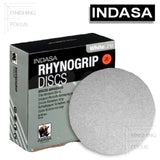 Indasa 5" Rhynogrip WhiteLine Solid Sanding Discs, 52 Series