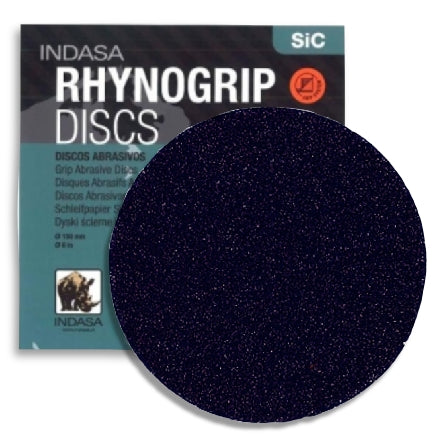 Indasa 8" Rhynogrip SiC Silicon Carbide Discs