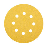 Norton A296 Gold Reserve No-Fil 5" 8-Hole Vacuum Grip Sanding Discs, Coarse