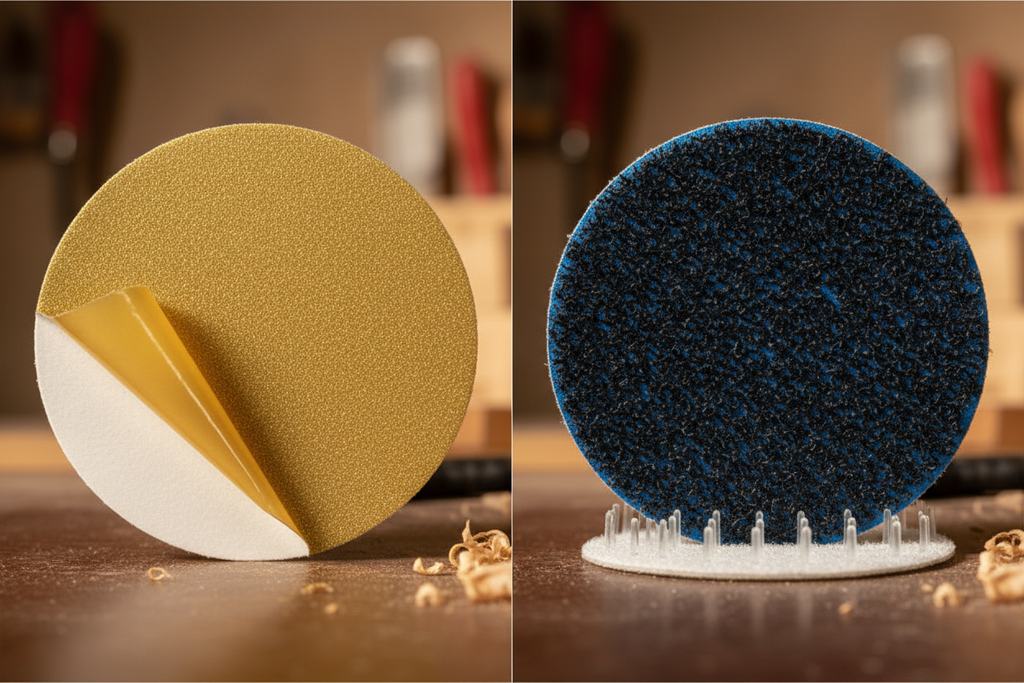 PSA vs Hook-and-Loop Sanding Discs: Which Backing Should You Choose?