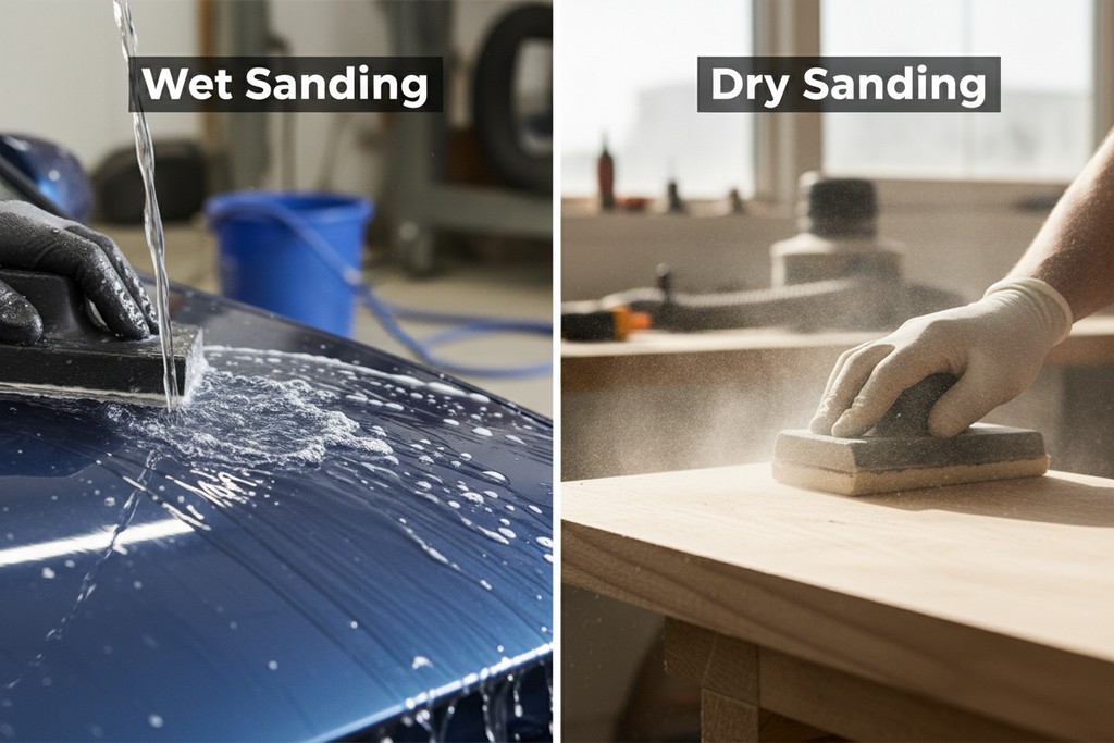 Wet vs Dry Sanding: When to Use Each Method