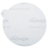 Sunmight Film 6" Solid PSA Sanding Discs, bottom side of disc