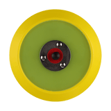 Buff and Shine 6" Backup Pad with Flex Edge, DA, 5/16" x 24 Thread, 600Y, top view