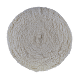 Buff and Shine 7.5" Center Ring Wool, Heavy Cutting Buff Pad, 4-Ply Twist, 752R, top wool view