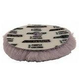 Buff and Shine 6" Uro Wool Purple 100% Knitted Wool Blend Pad, 6KWP, 4