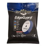 Buff and Shine 5" EdgeGuard Foam Buff Pad, Blueberry, Heavy Cut, 556EG
