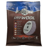 Buff and Shine 6" Uro Wool Purple 100% Knitted Wool Blend Pad, 6KWP, 6