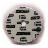 Buff and Shine 6" Uro Wool Purple 100% Knitted Wool Blend Pad, 6KWP, 3