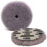 Buff and Shine 6" Uro Wool Purple 100% Knitted Wool Blend Pad, 6KWP, 5