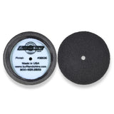 Buff and Shine 3" Mini Foam Black Finishing Grip Pad, 2-Pack, 320G, 2
