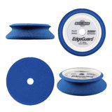 Buff and Shine 3" EdgeGuard Foam Buff Pads, Blueberry, Heavy Polish, 356EG, 4