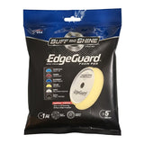 Buff and Shine 5" EdgeGuard Foam Buff Pad, Yellow, Polishing, 534EG