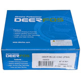 Deerfos Deer Blue 6" Film Solid PSA Sanding Discs, SA331 Series, 4