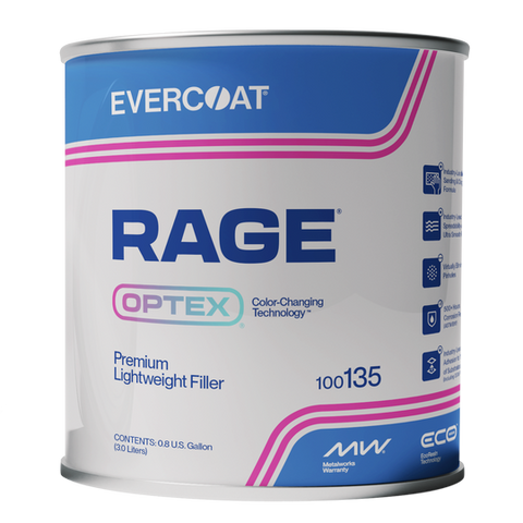 Evercoat Rage OPTEX Premium Filler Plus Hardener, 100135