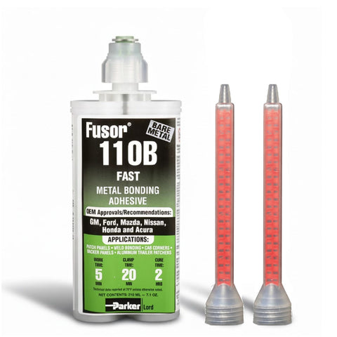 Fusor 110B Metal Bonding Acrylic Adhesive, Fast, 210ml, 3029865