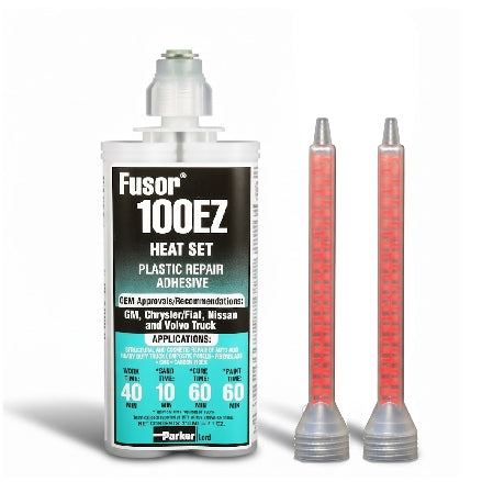 Fusor 100EZ Plastic Repair Epoxy Adhesive, Heat Set, 210ml, 3029818