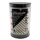 Indasa Autogloss Mop 3" White Foam Coarse Cutting Buff Pad, 5-Pack, 580141, 2