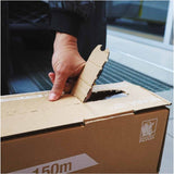 Indasa Cover Roll HDPE Masking Film, technician opening box