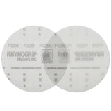 Indasa 6" Rhynogrip Mesh Line Vacuum Sanding Discs, 2