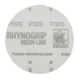 Indasa 5" Rhynogrip Mesh Line Vacuum Sanding Discs, 2