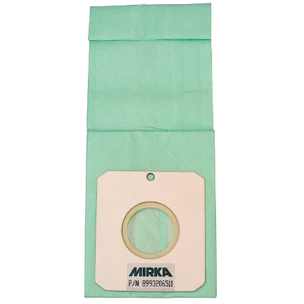 Mirka Paper Dust Bag Inserts for ROS Sanders, 10-Pack, MPA0465