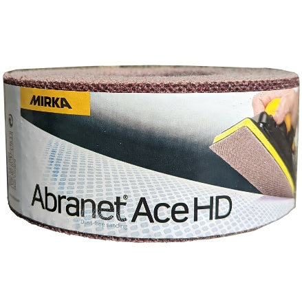 Mirka 2.75" Abranet Ace HD Grip Vacuum Sanding Rolls, AH-570 Series, 2