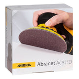 Mirka 6" Abranet Ace HD Grip Vacuum Sanding Discs, AH-241 Series, 4