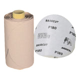 Mirka 5" Basecut PSA Solid Sanding Discs, Link Roll 20-314 Series, 2