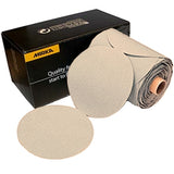 Mirka 6" Basecut PSA Solid Sanding Discs, Link Roll 20-342 Series