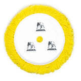 Mirka 7.5" Yellow Wool Blend Polishing Grip Buff Pad, MPADTWY-7.5-1.5, 2
