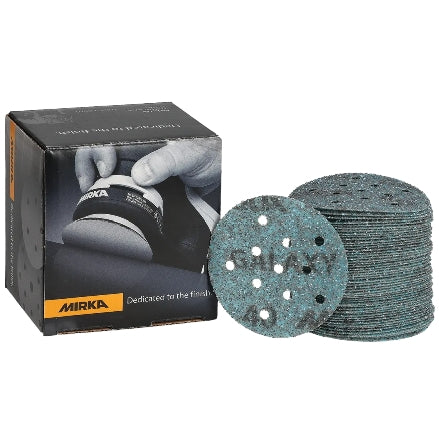 Mirka 3" Galaxy Multifit Multi-Hole Grip Sanding Discs, FY-3MF Series