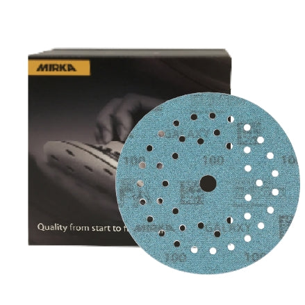 Mirka 5" Galaxy Multifit 42-Hole Grip Sanding Discs, FY-5MF Series