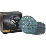 Mirka 6" Galaxy Multifit 50-Hole Grip Sanding Discs, FY-6MF Series, 2