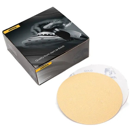 Mirka Gold 5" Solid PSA Sanding Discs, 23-332 Series, 5