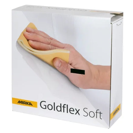 Mirka Goldflex Soft Hand Sanding Pad Rolls, 23-145 Series