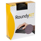 Mirka 6" Roundy Kit Vacuum Sanding Block, Hose, Abranet Discs, KIT00ROUND, 9