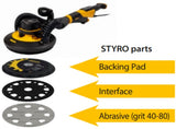 Mirka 9" Styro Sanding Concept, 1