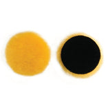 Mirka 3" Lambswool Pro Yellow Polishing Buff Pad, 10-Pack, MPADLWY-3, 3
