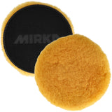 Mirka 7" Lambswool Pro Yellow Polishing Buff Pad, 2-Pack, MPADLWY-7