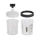 Mirka Paint Cup System Complete Kit with 125µm Filter Lid Collection