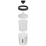 Mirka Paint Cup System Complete Kit with 125µm Filter Lid Collection, 2