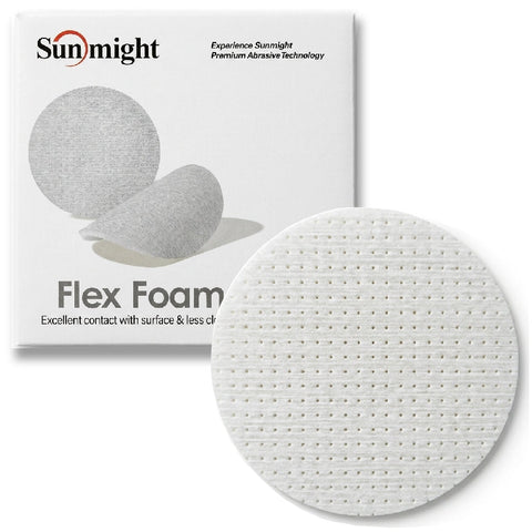 Sunmight Flex Foam Film 6" Vacuum Grip Sanding Discs