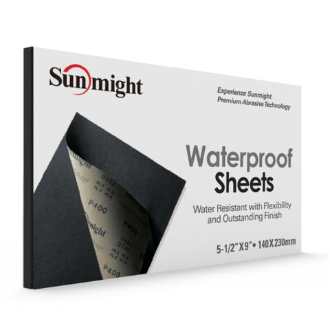 Sunmight Waterproof Wet and Dry Sanding Sheets